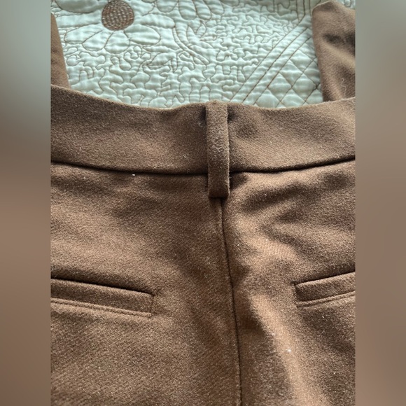 Uniqlo Brown Wool-blend Trousers - Picture 8 of 11